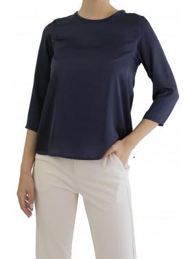 Camicia con taglio a goccia e maniche a tre quarti Imperial